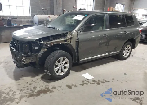 2012 Toyota Highlander Base V6 из США, поврежденный, VIN 5TDBK3EH6CS126948